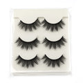 3/10 pairs Natural Lashes Mink Fluffy False Eyelashes Make up Tools Wispy Half Eyelashes 3D Cat Eye Eyelash Extensions Faux Cils